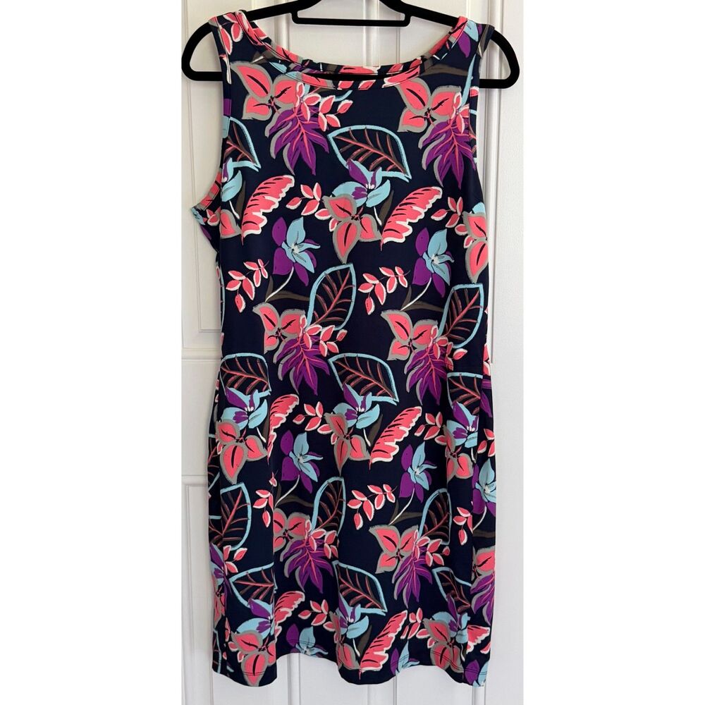 Columbia Women's Navy Tropical Dress size XL